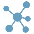 Blue molecule structure